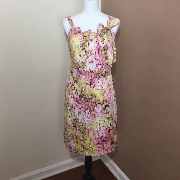 Loft || Woman’s floral Sleeveless Dress size 6 - Picture 1 of 11